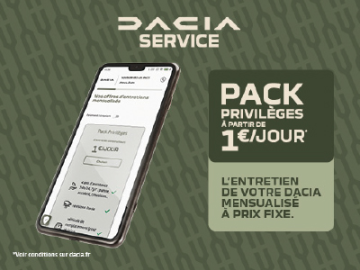 Dacia Service - Pack privilèges