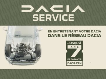 Restez serein plus longtemps avec Dacia Zen