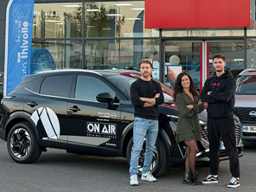 Nissan Chalon s’associe à ON AIR : un partenariat dynamique pour Chalon-sur-Saône